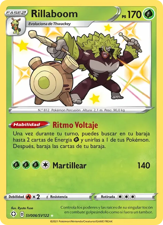 Rillaboom SV006 – Destinos Brillantes Tesoro Brillante