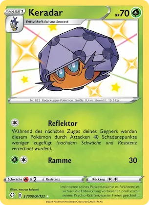 Keradar Nr. SV008 – Glänzendes Schicksal Glitzer-Tresor