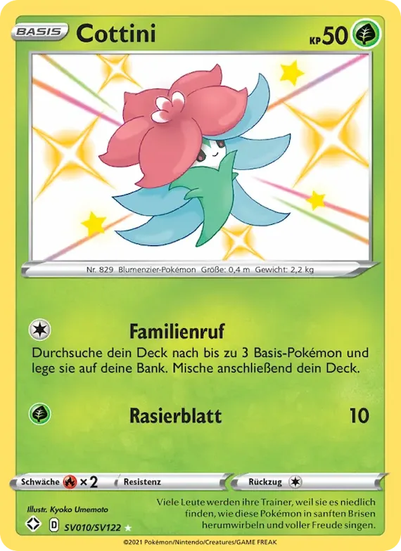 Cottini SV010 – Glänzendes Schicksal Glitzer-Tresor