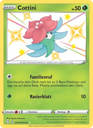 Cottini Nr. SV010 – Glänzendes Schicksal Glitzer-Tresor