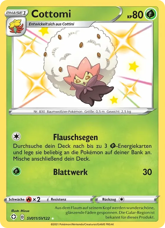 Cottomi SV011 – Glänzendes Schicksal Glitzer-Tresor
