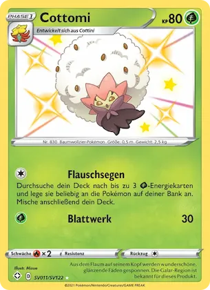 Cottomi Nr. SV011 – Glänzendes Schicksal Glitzer-Tresor