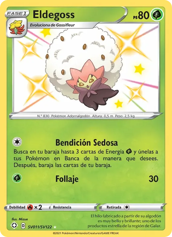 Eldegoss SV011 – Destinos Brillantes Tesoro Brillante