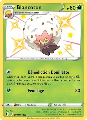 Blancoton n° SV011 – Destinées Radieuses Coffre Étincelant