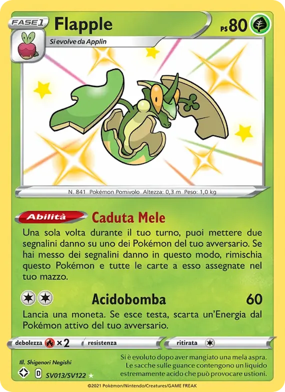 Flapple SV013 – Destino Splendente Tesoro Lucente