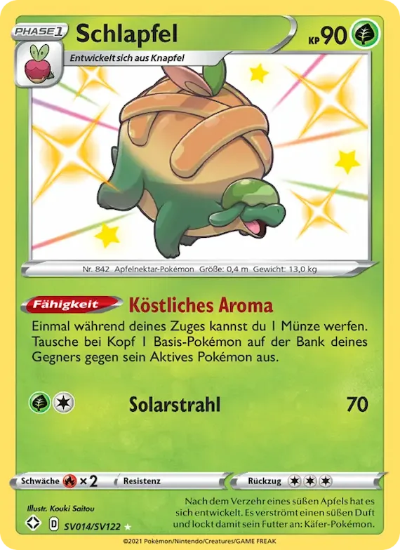 Schlapfel SV014 – Glänzendes Schicksal Glitzer-Tresor