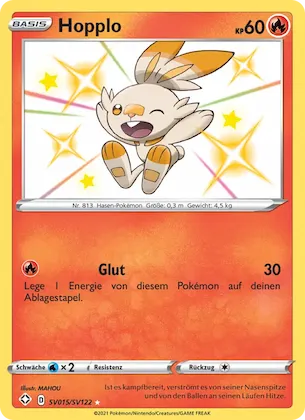 Hopplo Nr. SV015 – Glänzendes Schicksal Glitzer-Tresor