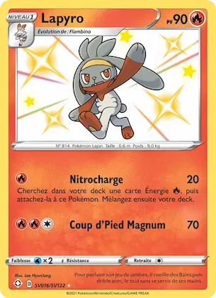 Lapyro n° SV016 – Destinées Radieuses Coffre Étincelant