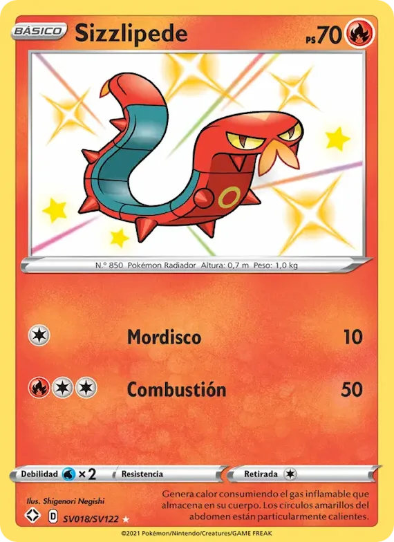 Sizzlipede SV018 – Destinos Brillantes Tesoro Brillante