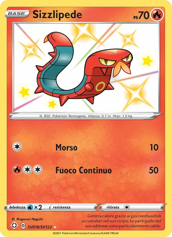 Sizzlipede SV018 – Destino Splendente Tesoro Lucente