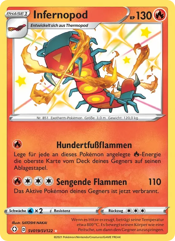 Infernopod SV019 – Glänzendes Schicksal Glitzer-Tresor