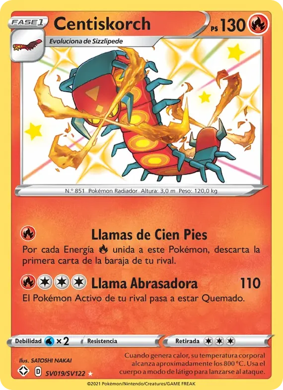 Centiskorch SV019 – Destinos Brillantes Tesoro Brillante