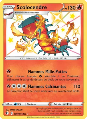 Scolocendre n° SV019 – Destinées Radieuses Coffre Étincelant