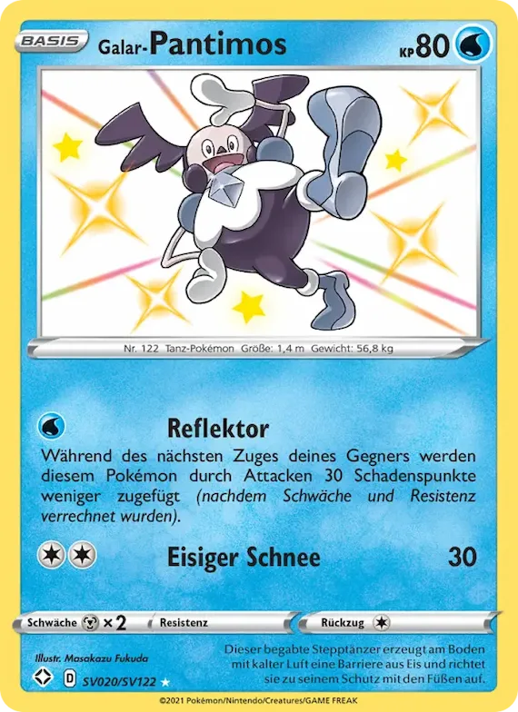 Galar-Pantimos SV020 – Glänzendes Schicksal Glitzer-Tresor
