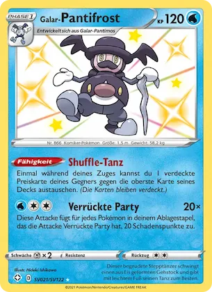 Galar-Pantifrost Nr. SV021 – Glänzendes Schicksal Glitzer-Tresor