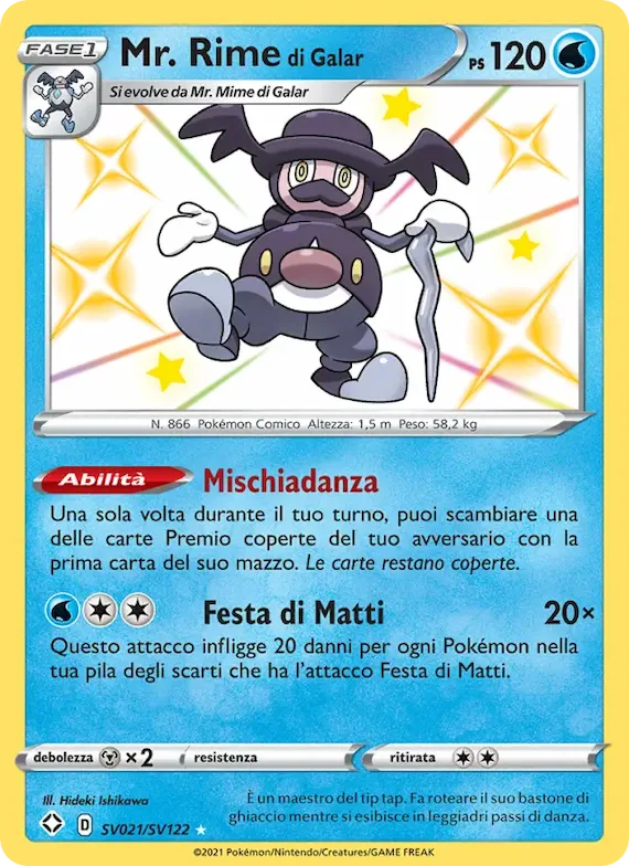 Mr. Rime di Galar SV021 – Destino Splendente Tesoro Lucente