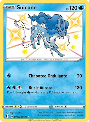 Suicune SV022 – Destinos Brillantes Tesoro Brillante