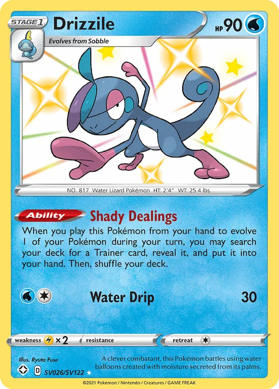 Drizzile #SV026 – Shining Fates Shiny Vault
