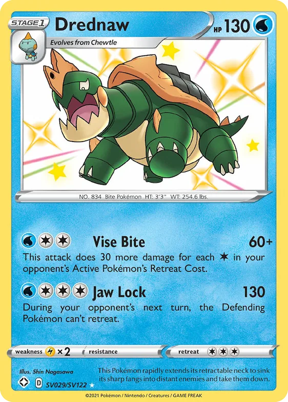 Drednaw #SV029 – Shining Fates Shiny Vault