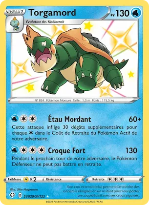 Torgamord n° SV029 – Destinées Radieuses Coffre Étincelant