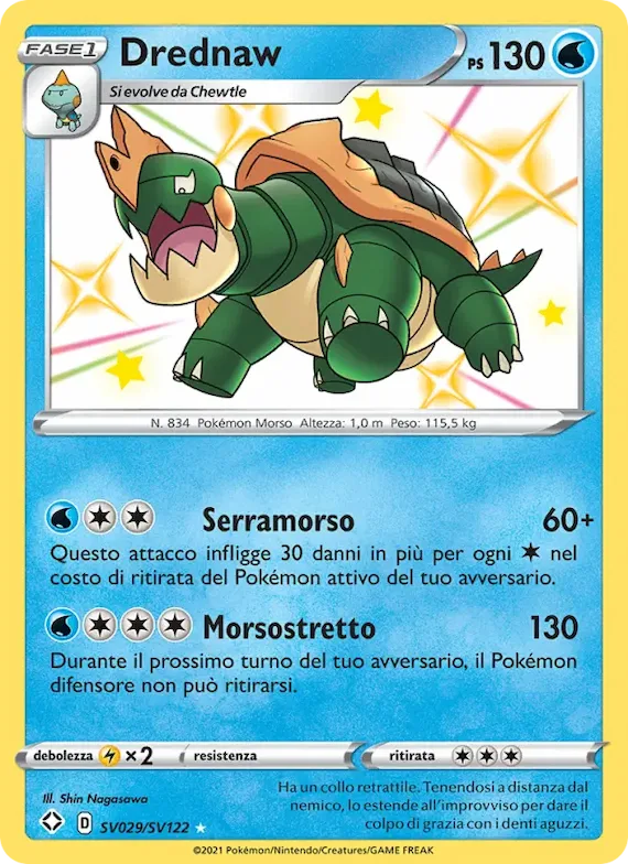 Drednaw SV029 – Destino Splendente Tesoro Lucente