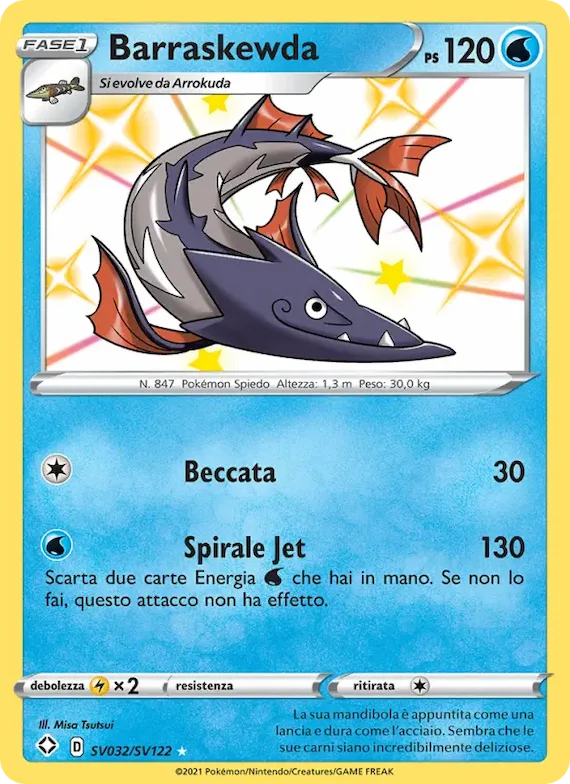 Barraskewda SV032 – Destino Splendente Tesoro Lucente