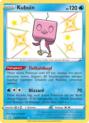 Kubuin Nr. SV035 – Glänzendes Schicksal Glitzer-Tresor