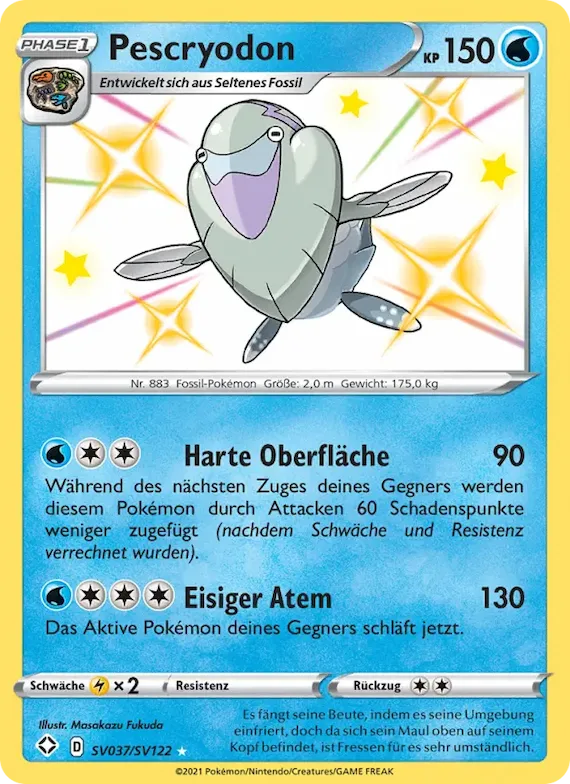 Pescryodon SV037 – Glänzendes Schicksal Glitzer-Tresor