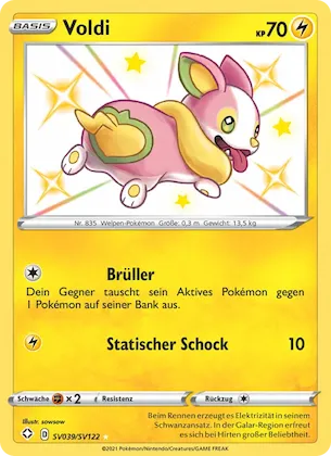 Voldi Nr. SV039 – Glänzendes Schicksal Glitzer-Tresor