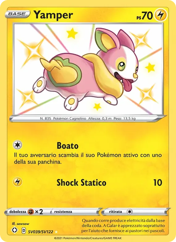 Yamper SV039 – Destino Splendente Tesoro Lucente