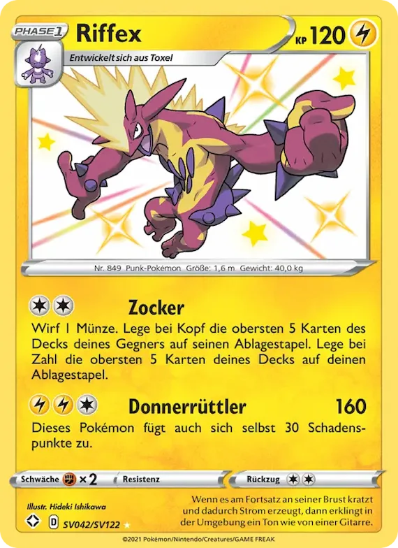 Riffex SV042 – Glänzendes Schicksal Glitzer-Tresor