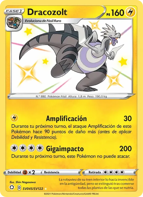 Dracozolt SV045 – Destinos Brillantes Tesoro Brillante