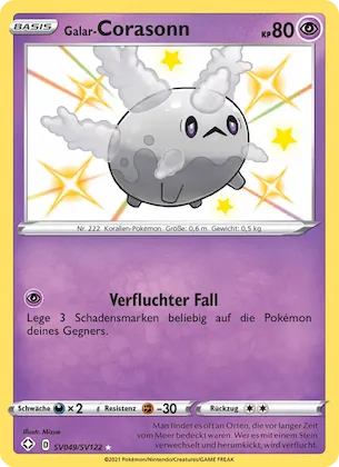 Galar-Corasonn Nr. SV049 – Glänzendes Schicksal Glitzer-Tresor