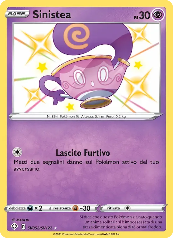 Sinistea SV052 – Destino Splendente Tesoro Lucente