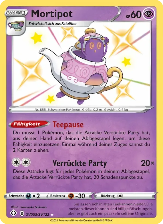 Mortipot SV053 – Glänzendes Schicksal Glitzer-Tresor