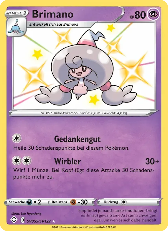 Brimano SV055 – Glänzendes Schicksal Glitzer-Tresor