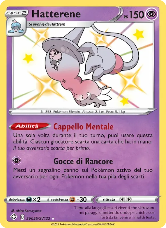 Hatterene SV056 – Destino Splendente Tesoro Lucente