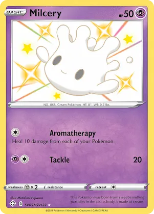 Milcery #SV057 – Shining Fates Shiny Vault