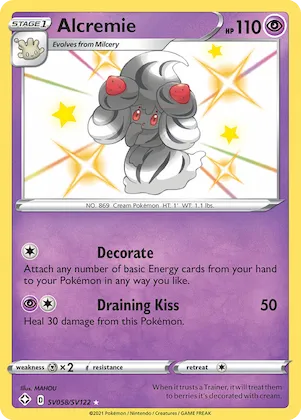 Alcremie #SV058 – Shining Fates Shiny Vault