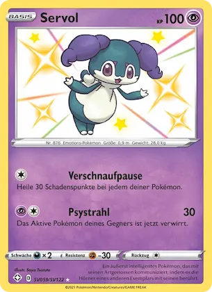 Servol Nr. SV059 – Glänzendes Schicksal Glitzer-Tresor