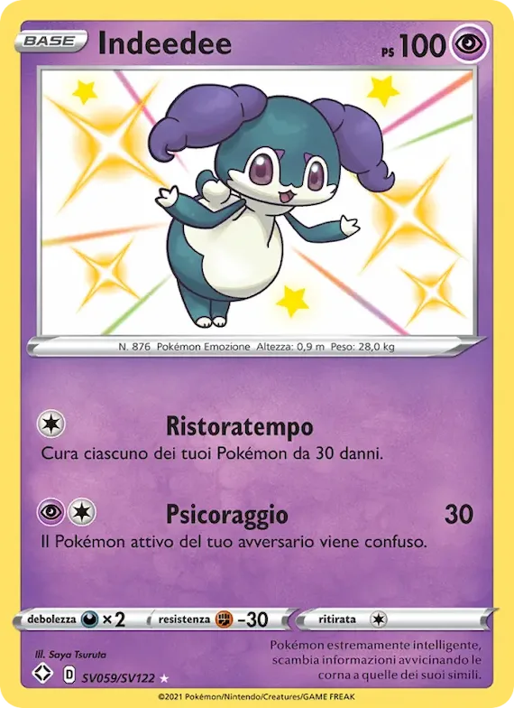 Indeedee SV059 – Destino Splendente Tesoro Lucente