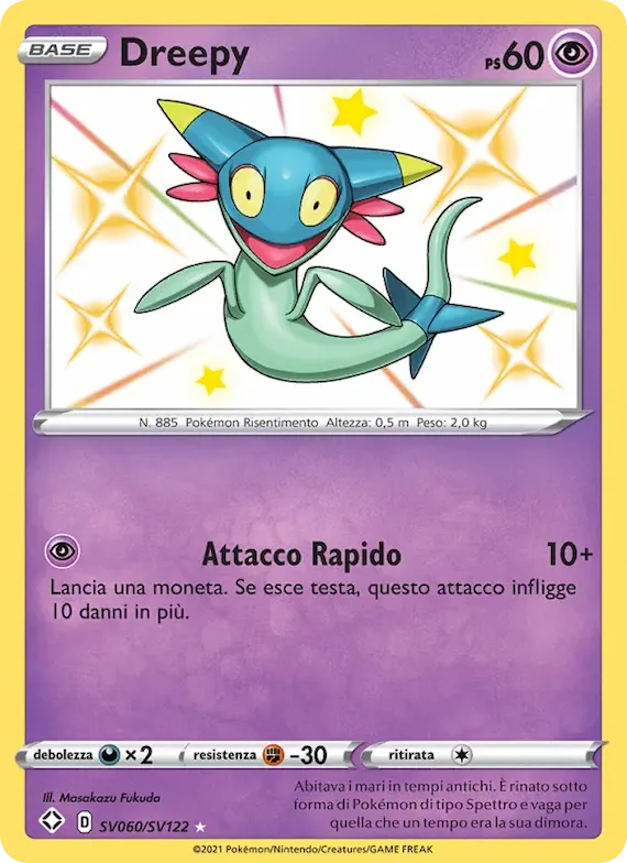 Dreepy SV060 – Destino Splendente Tesoro Lucente