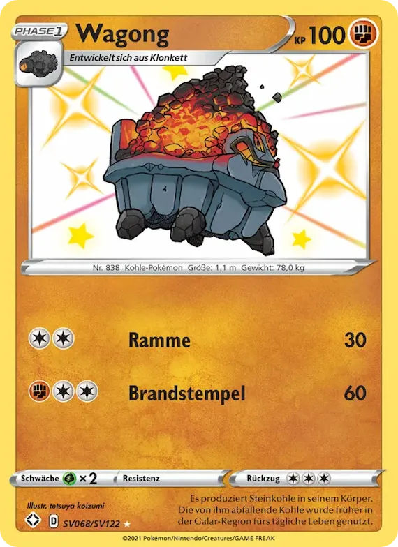 Wagong SV068 – Glänzendes Schicksal Glitzer-Tresor