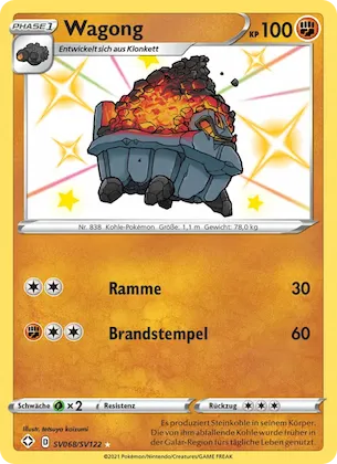 Wagong Nr. SV068 – Glänzendes Schicksal Glitzer-Tresor