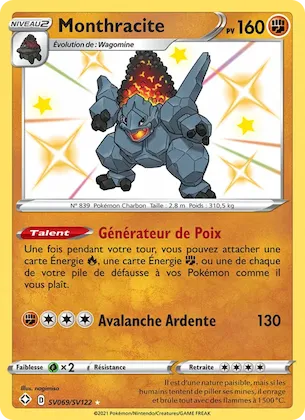 Monthracite n° SV069 – Destinées Radieuses Coffre Étincelant