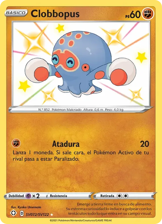 Clobbopus SV072 – Destinos Brillantes Tesoro Brillante