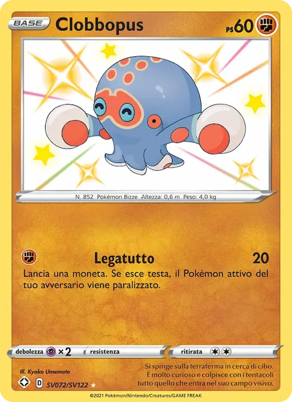 Clobbopus SV072 – Destino Splendente Tesoro Lucente
