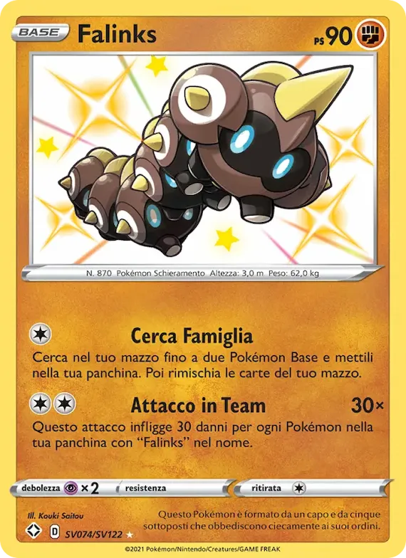 Falinks SV074 – Destino Splendente Tesoro Lucente