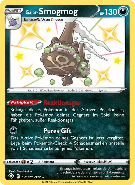 Galar-Smogmog SV077 – Glänzendes Schicksal Glitzer-Tresor