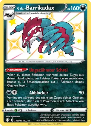 Galar-Barrikadax Nr. SV080 – Glänzendes Schicksal Glitzer-Tresor